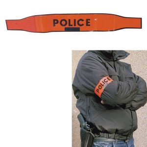 Brassard Police Réflexite Roll Strap